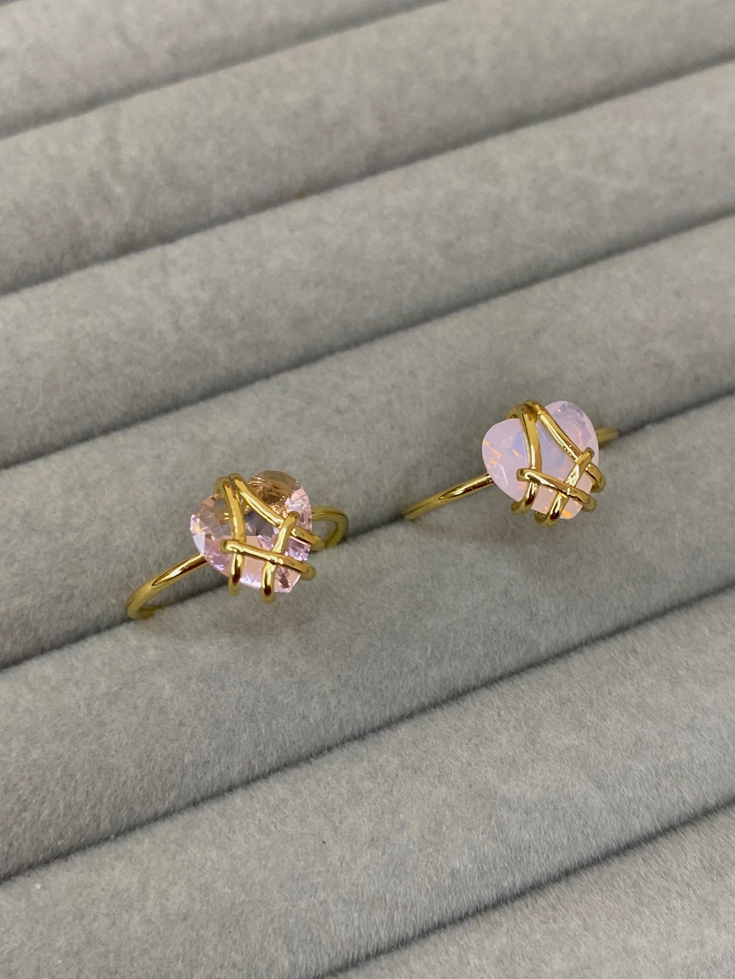 Conjunto anillos castillo de diamantes