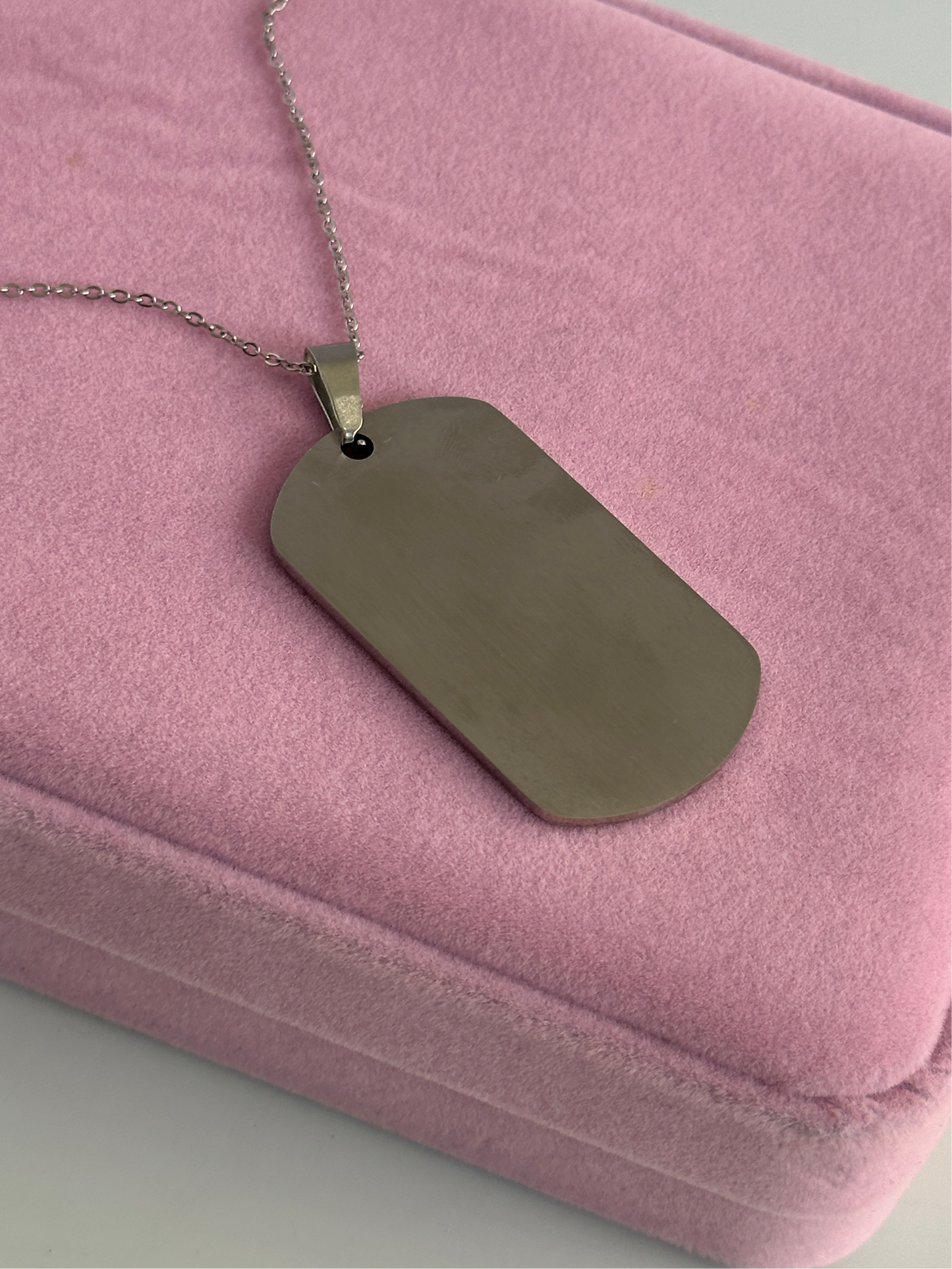 Cadena estilo militar personalizada