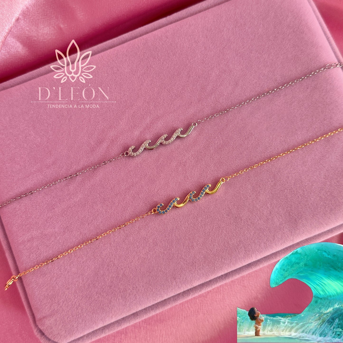 Brazalete Moana 🌊🌺