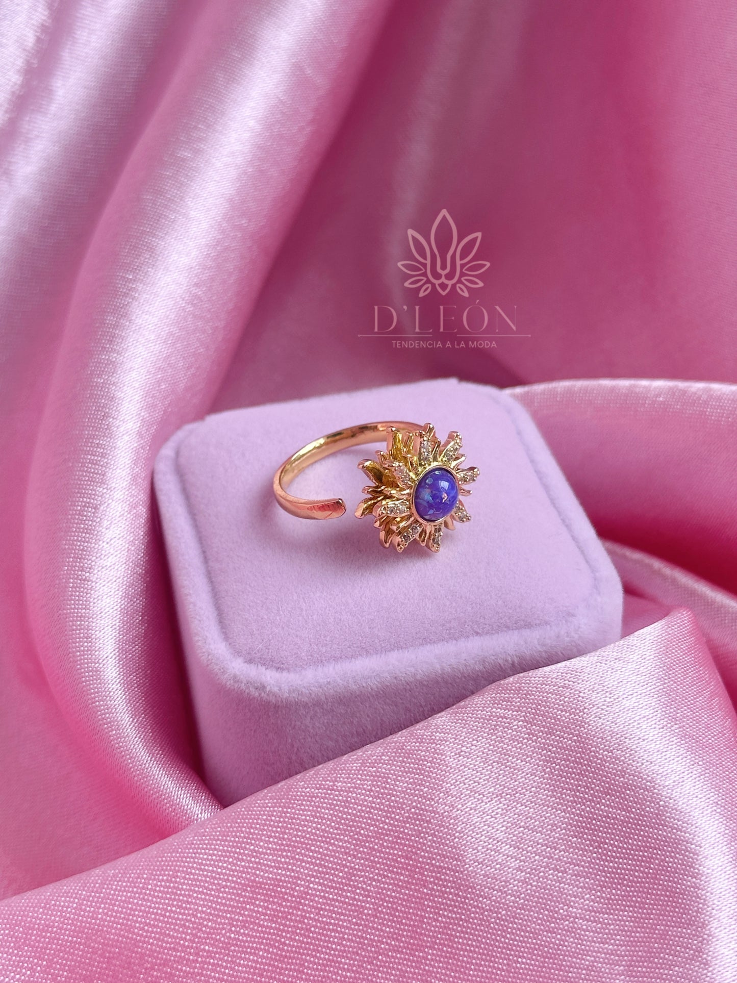 Anillo Sol Rapunzel (giratorio)