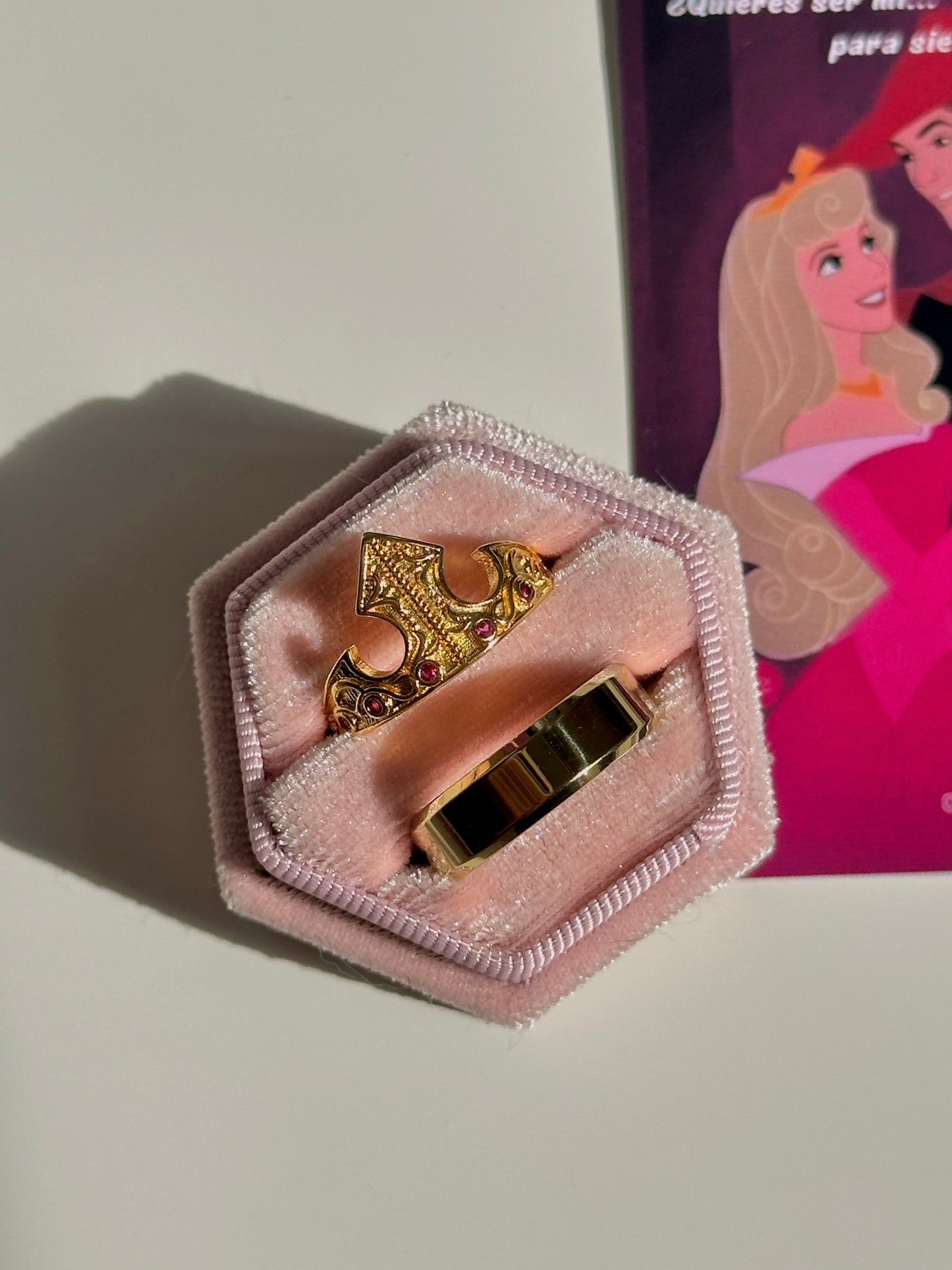 Anillos de promesa Aurora