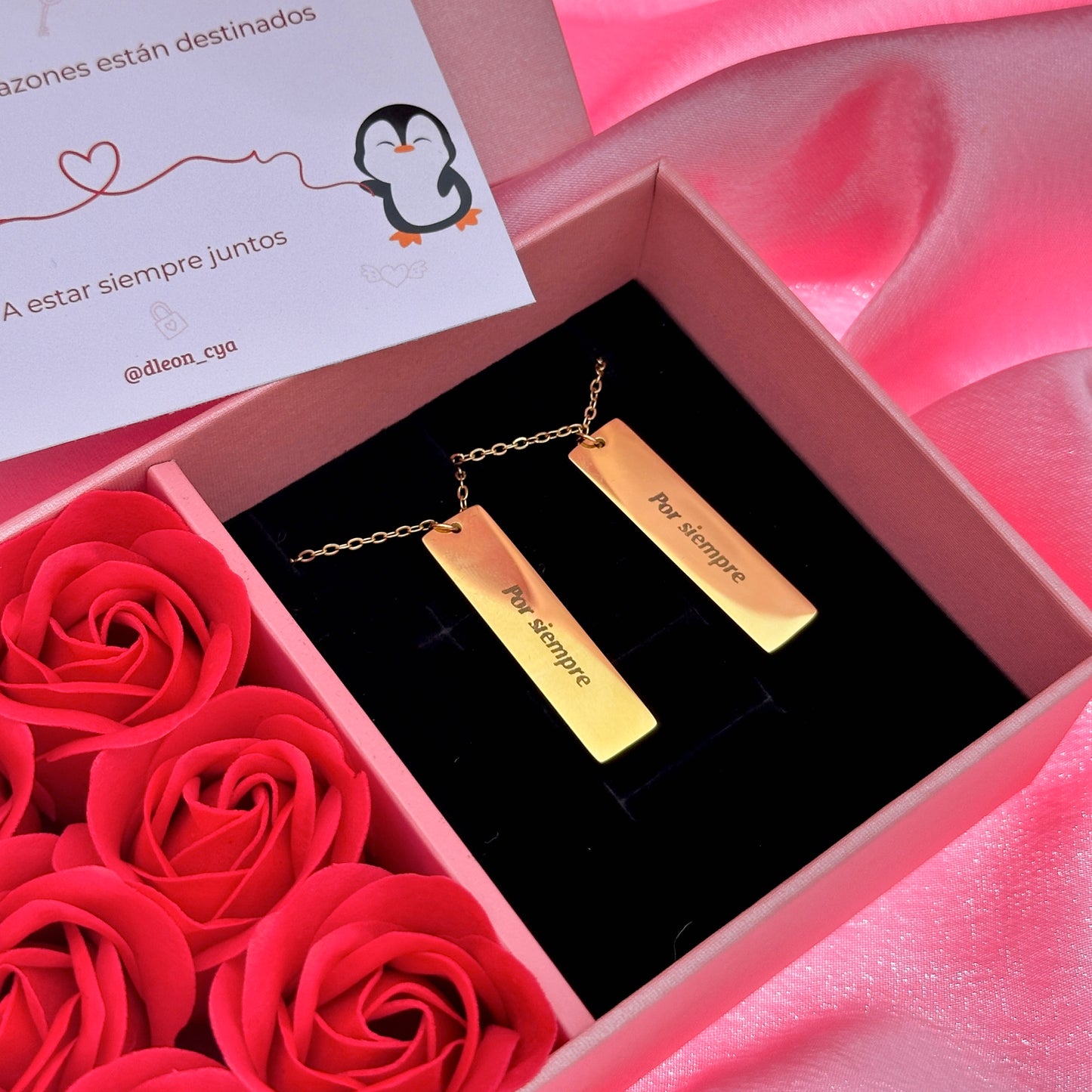 Conjunto collares “corazones destinados”