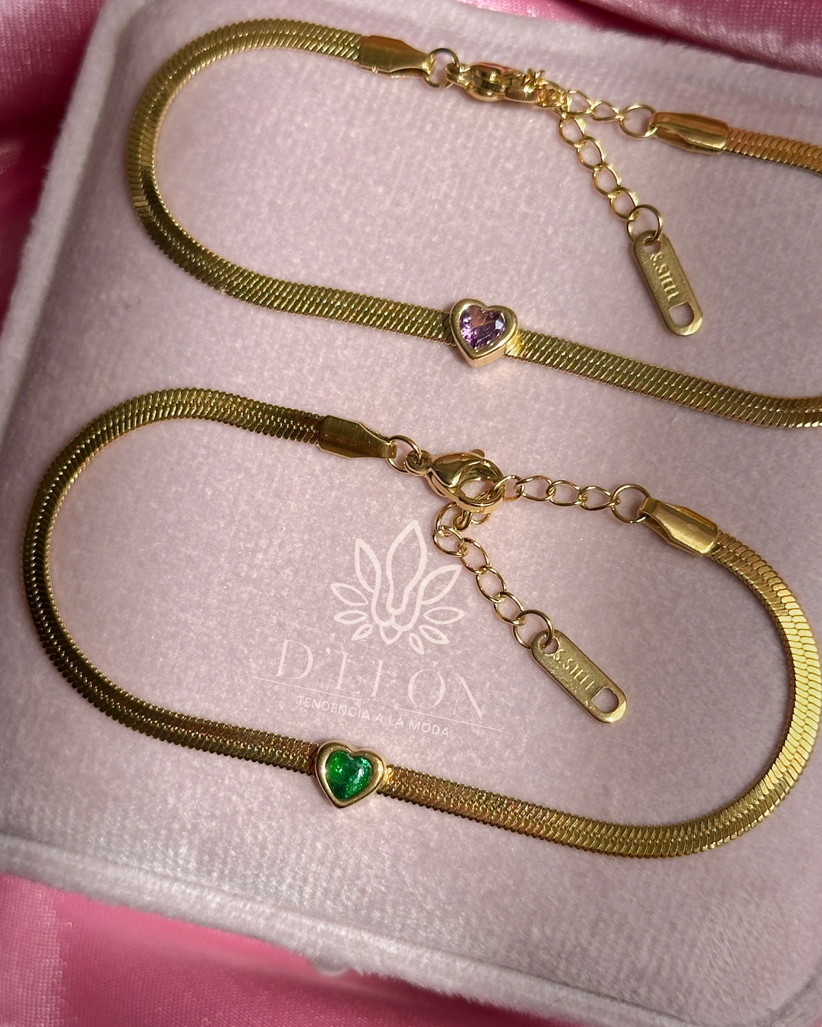 Conjunto brazaletes Tiana y Charlotte
