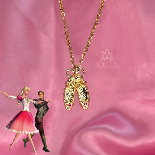 Collar Barbie 12 princesas Bailarinas