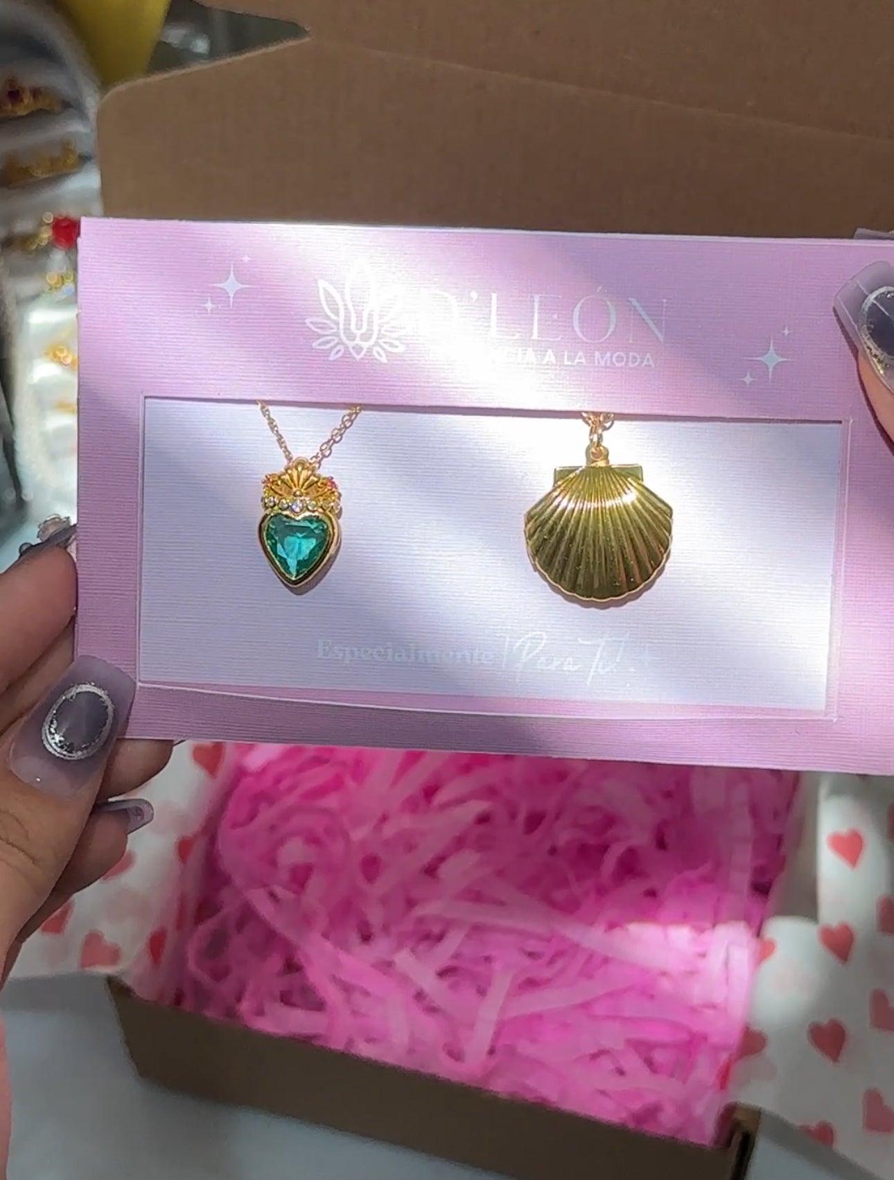 Conjunto collares Ariel y Melody
