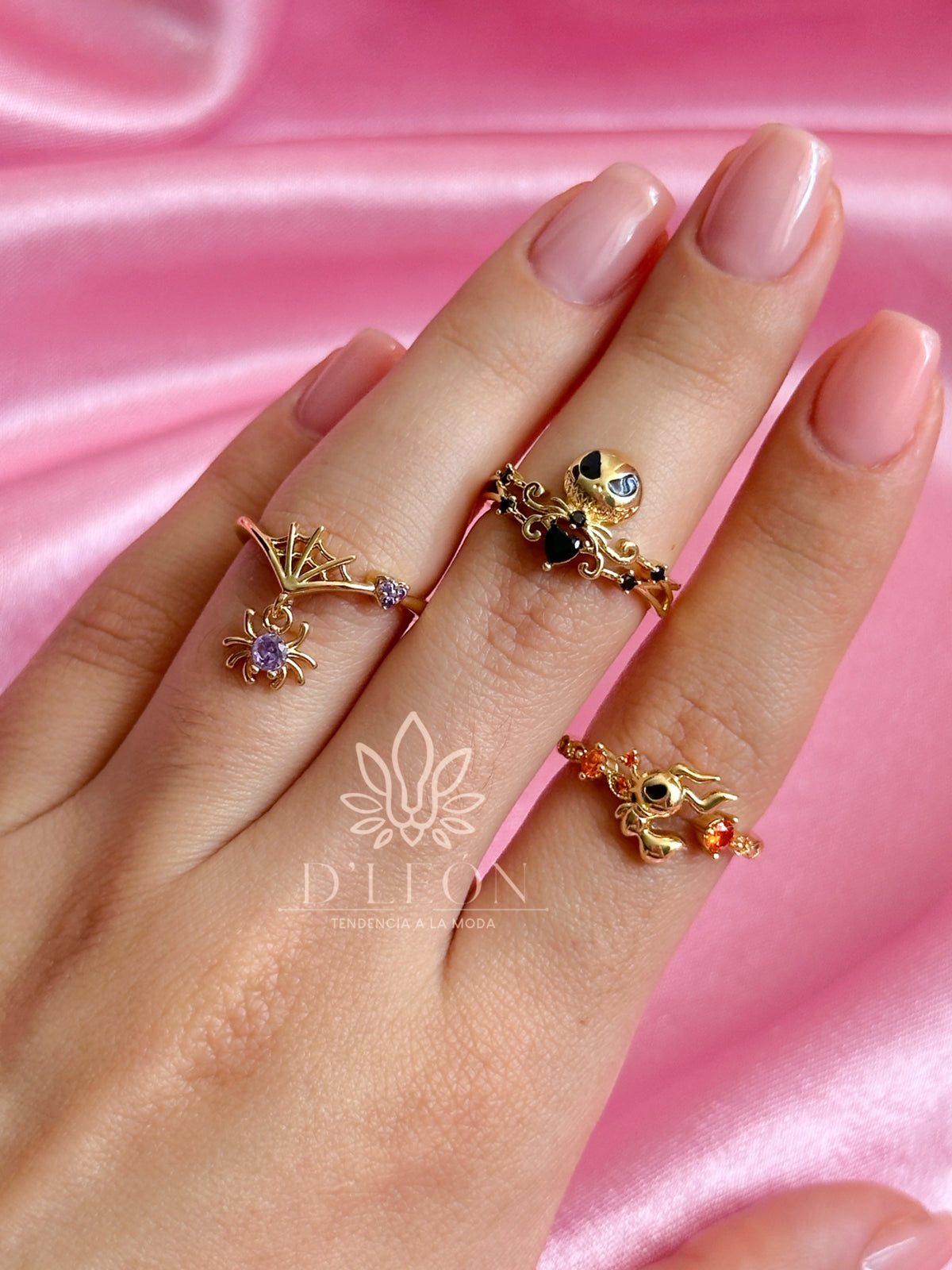 Anillos "extraño mundo de jack"