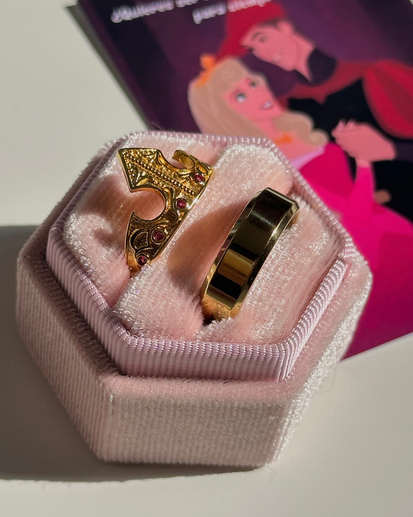 Anillos de promesa Aurora