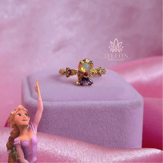 Anillo princesa Rapunzel