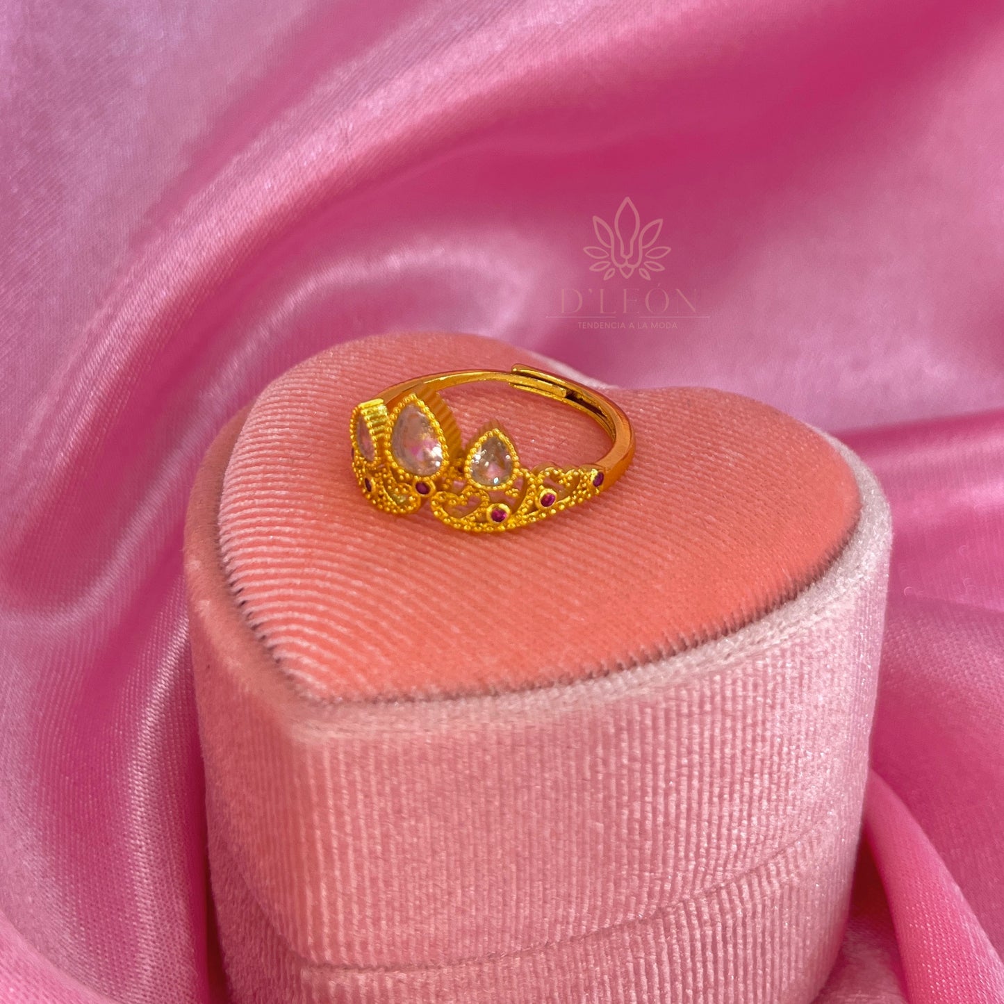 Anillo corona Rapunzel