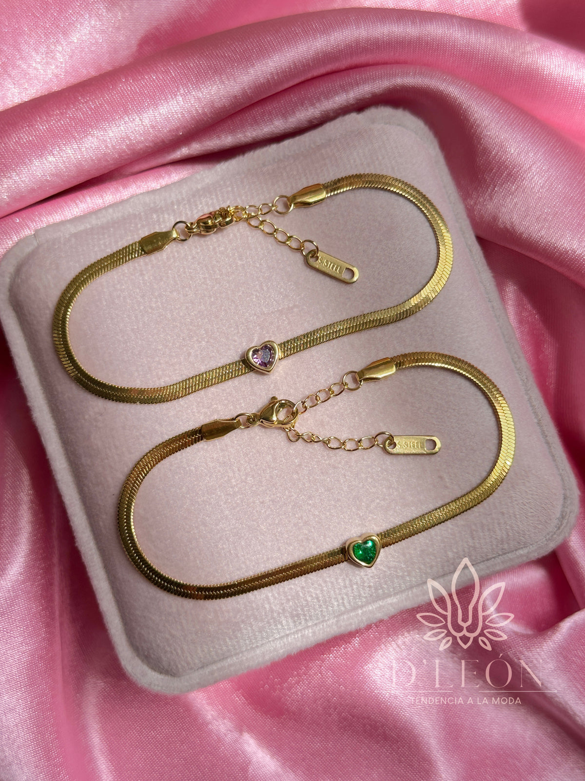 Conjunto brazaletes Tiana y Charlotte