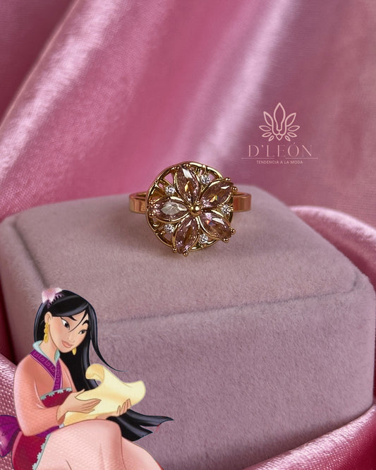 Anillo giratorio Mulán