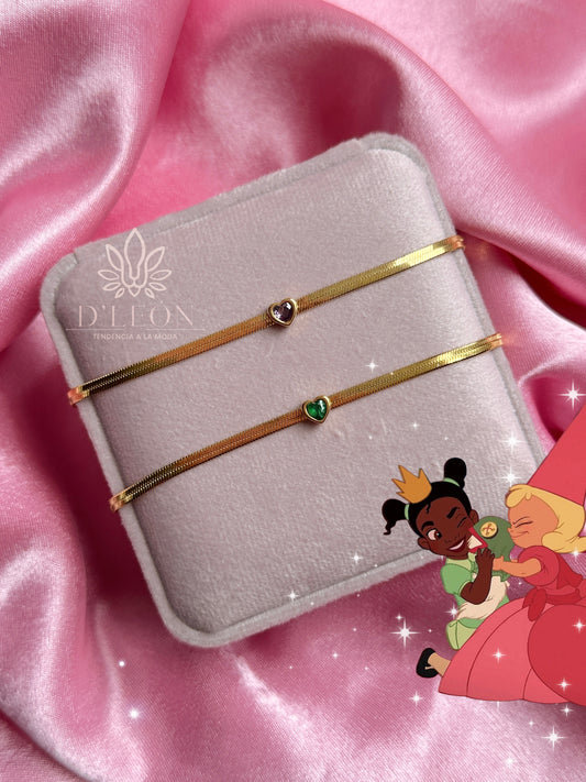 Conjunto brazaletes Tiana y Charlotte