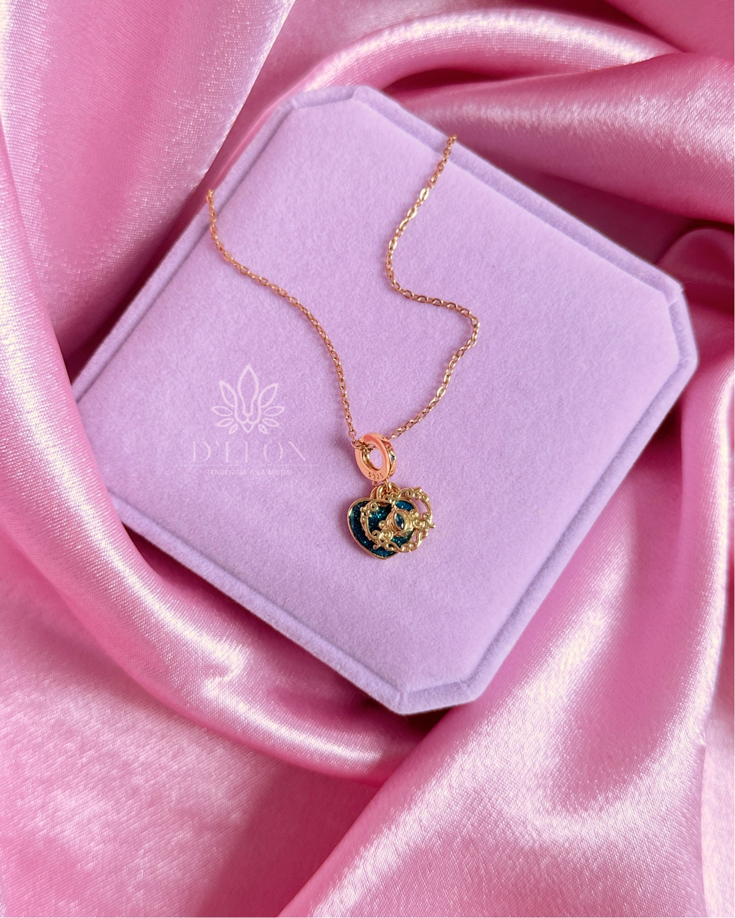 Collar Cenicienta (corazón)