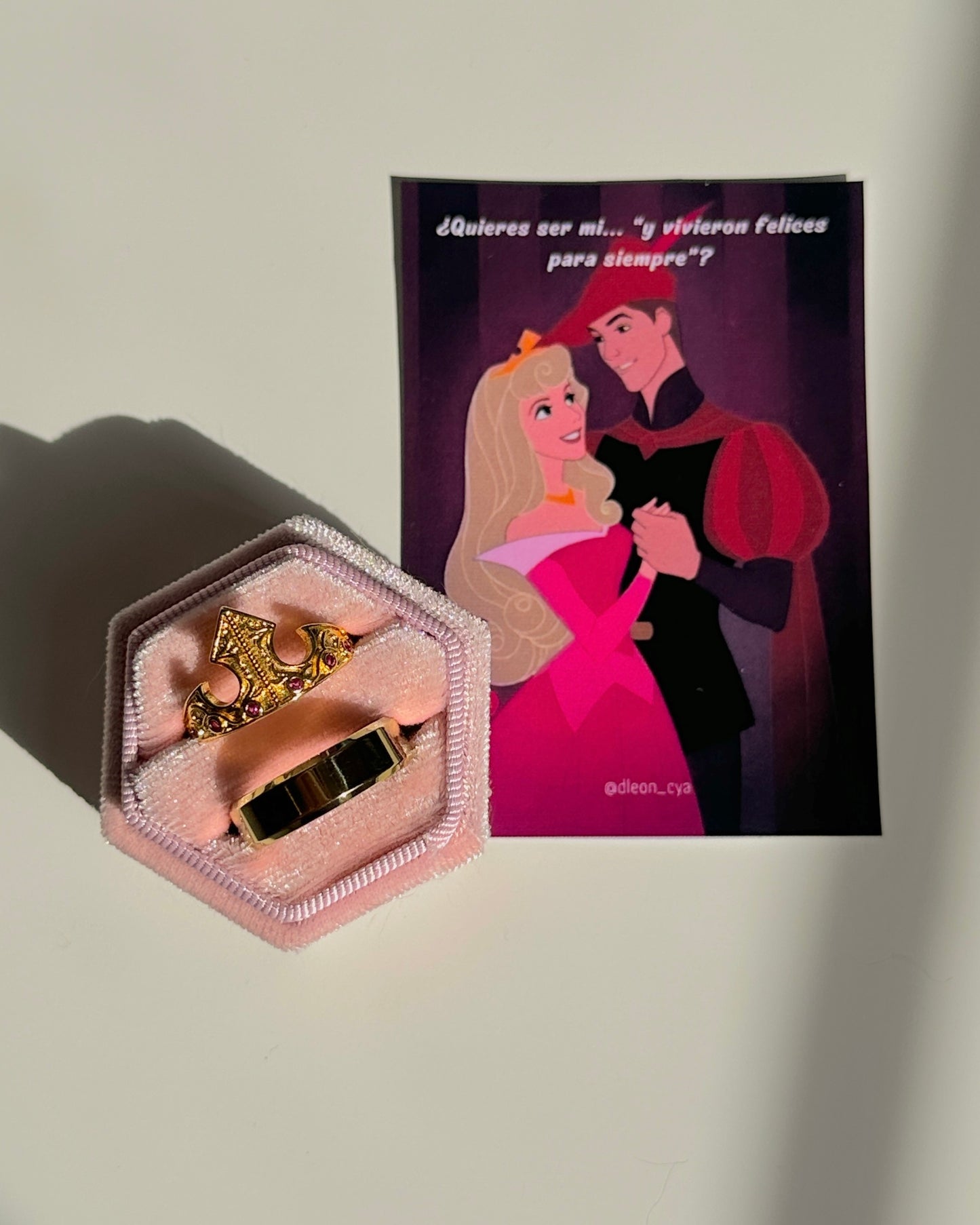 Anillos de promesa Aurora