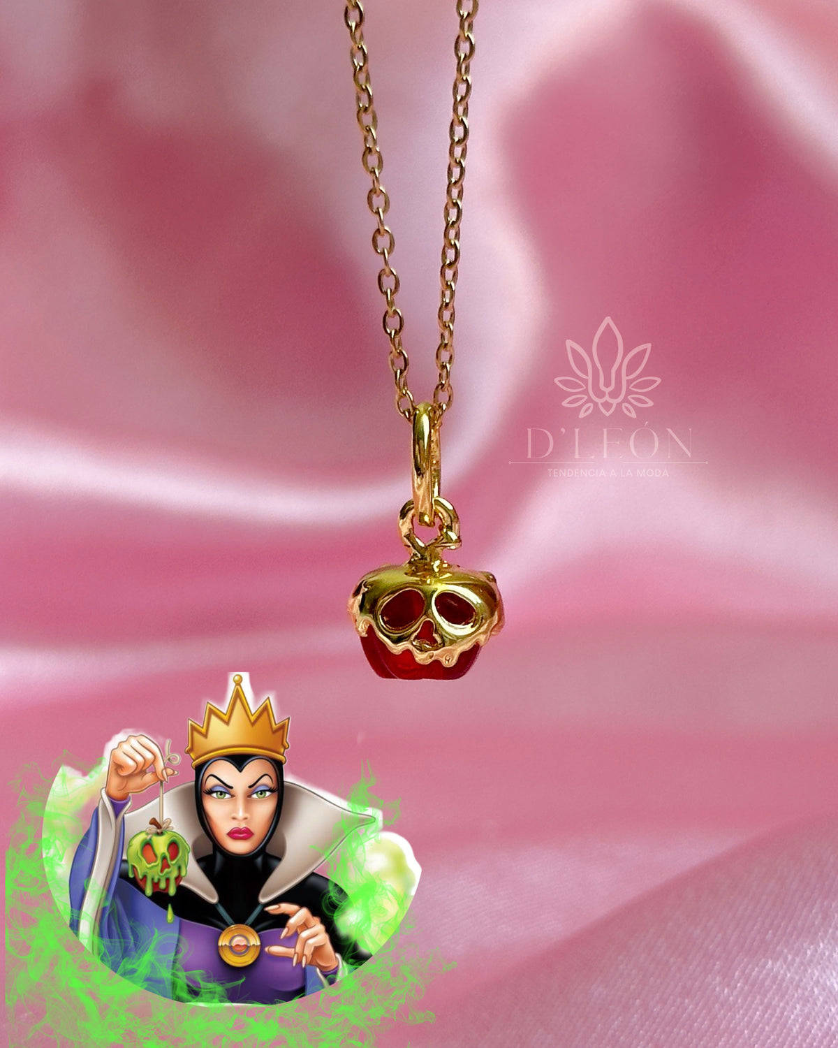 Collar manzana (la reina malvada)