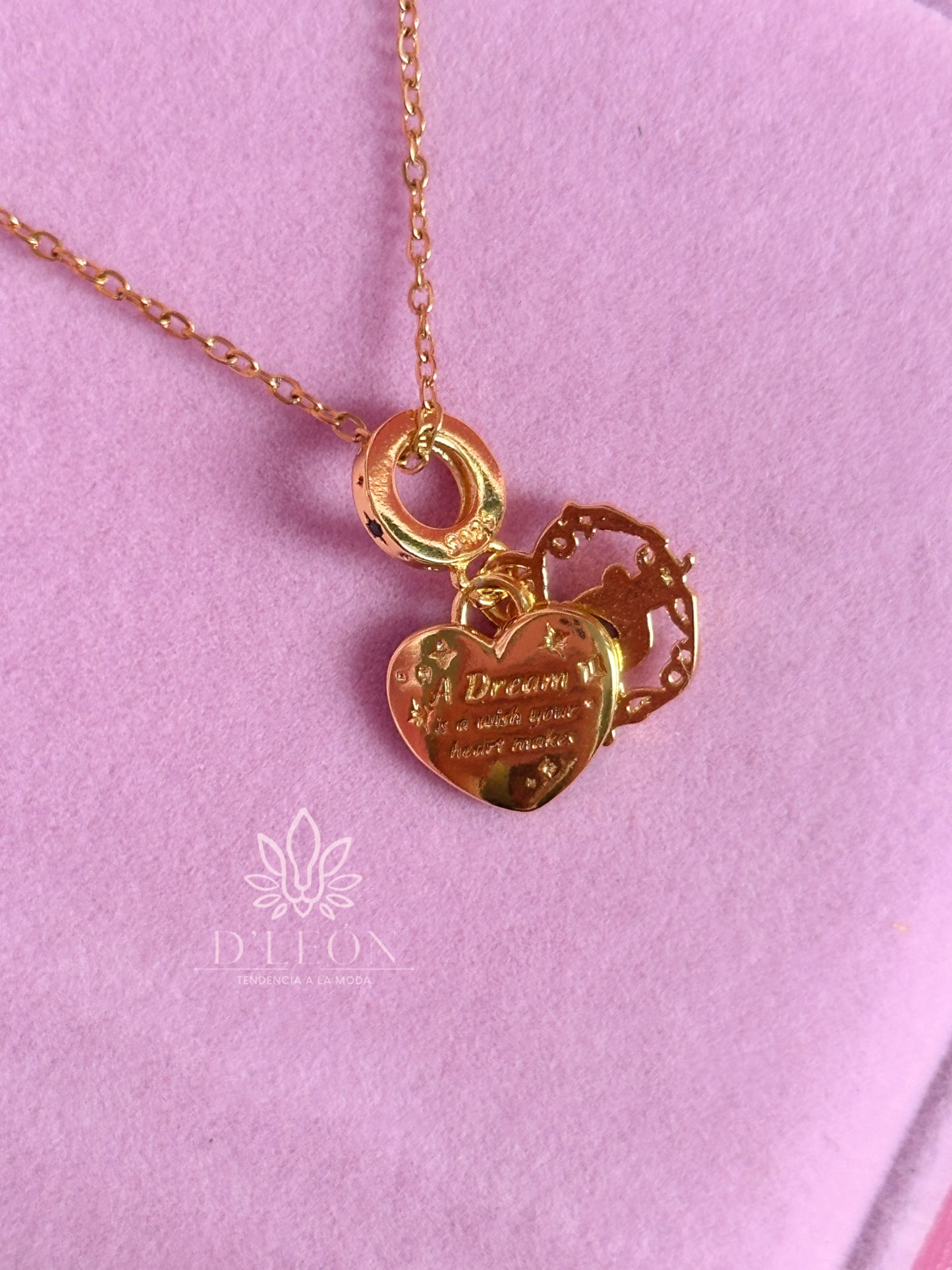 Collar Cenicienta (corazón)