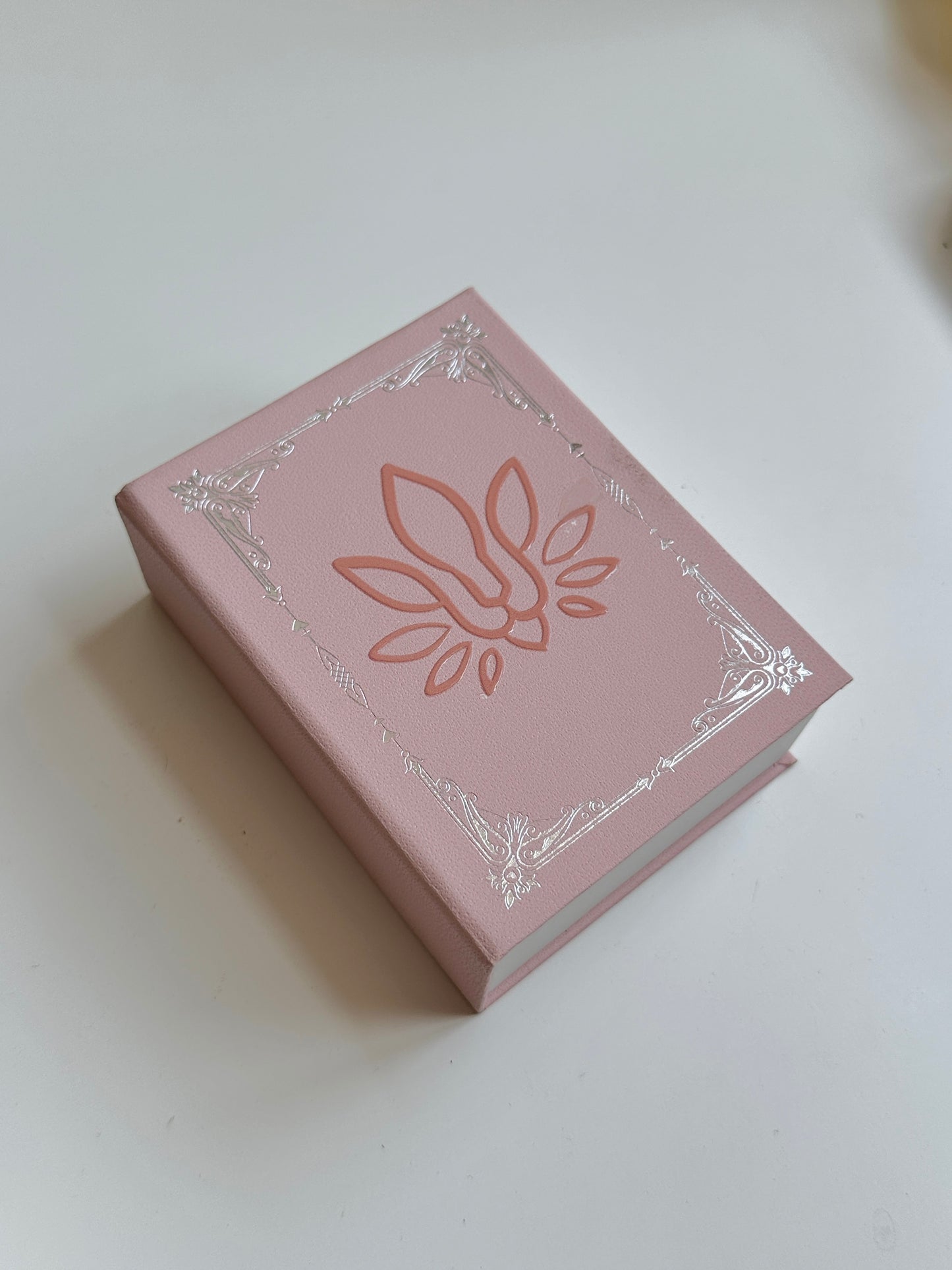 Cajas para anillo/collar “Libro de cuentos”