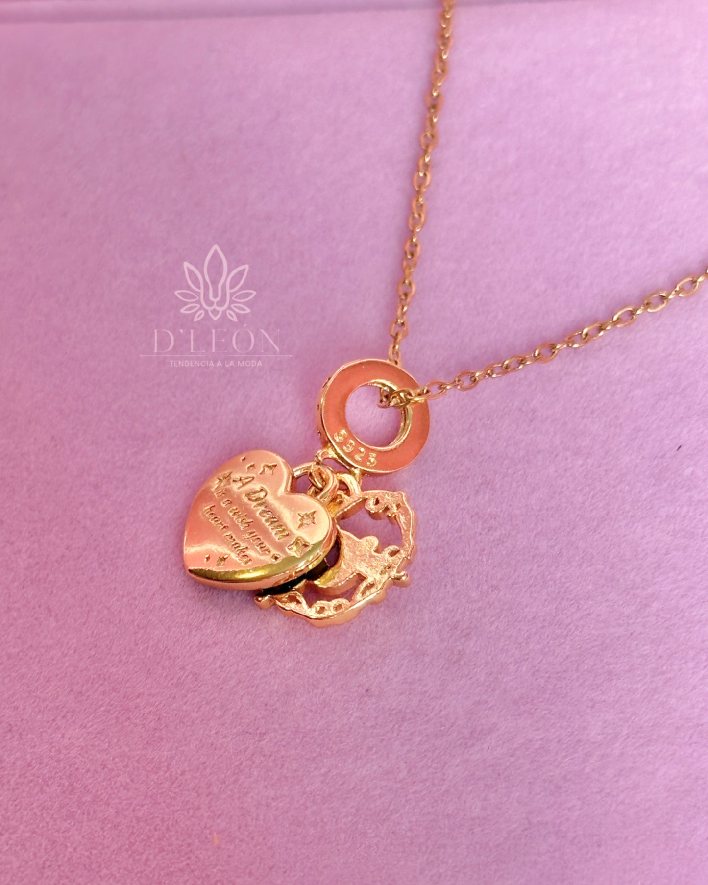 Collar Cenicienta (corazón)