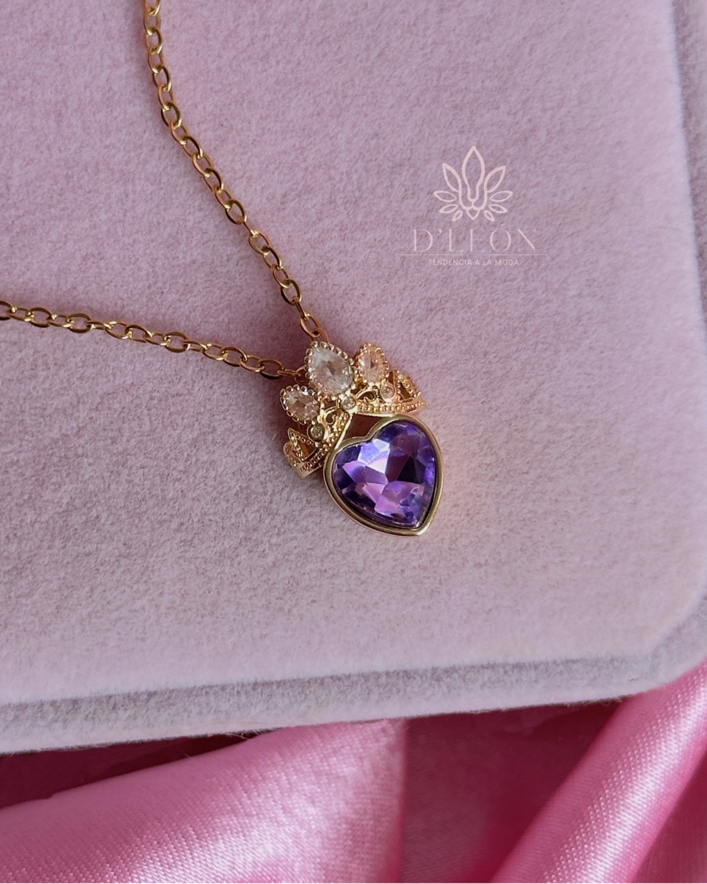 Collar Rapunzel (corazón)