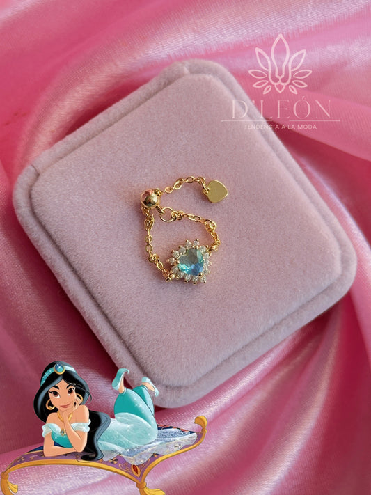 Anillo Jazmín (corazón)