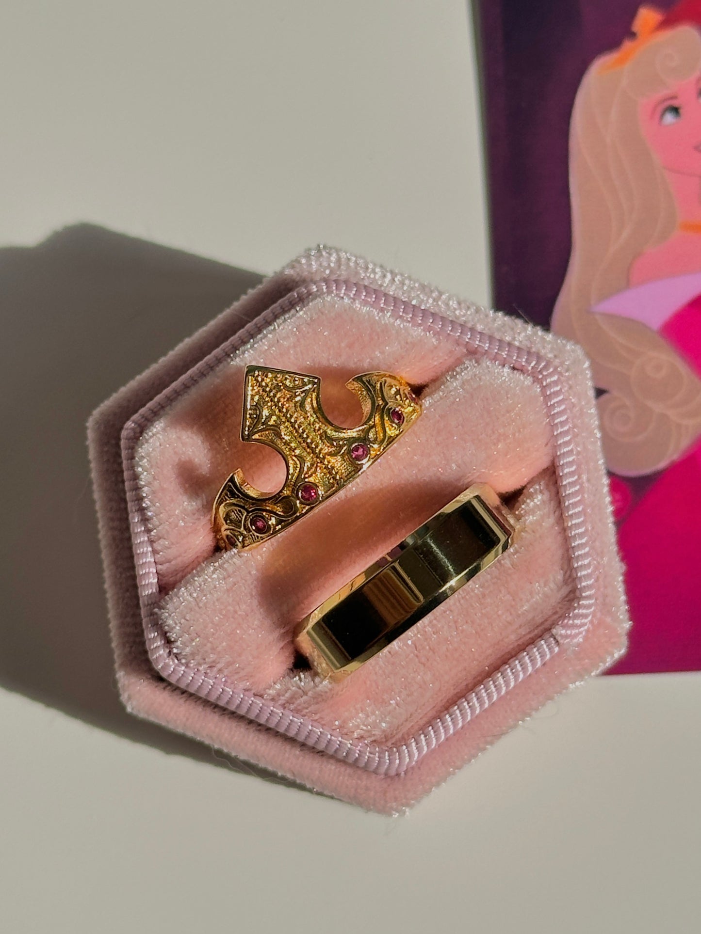 Anillos de promesa Aurora