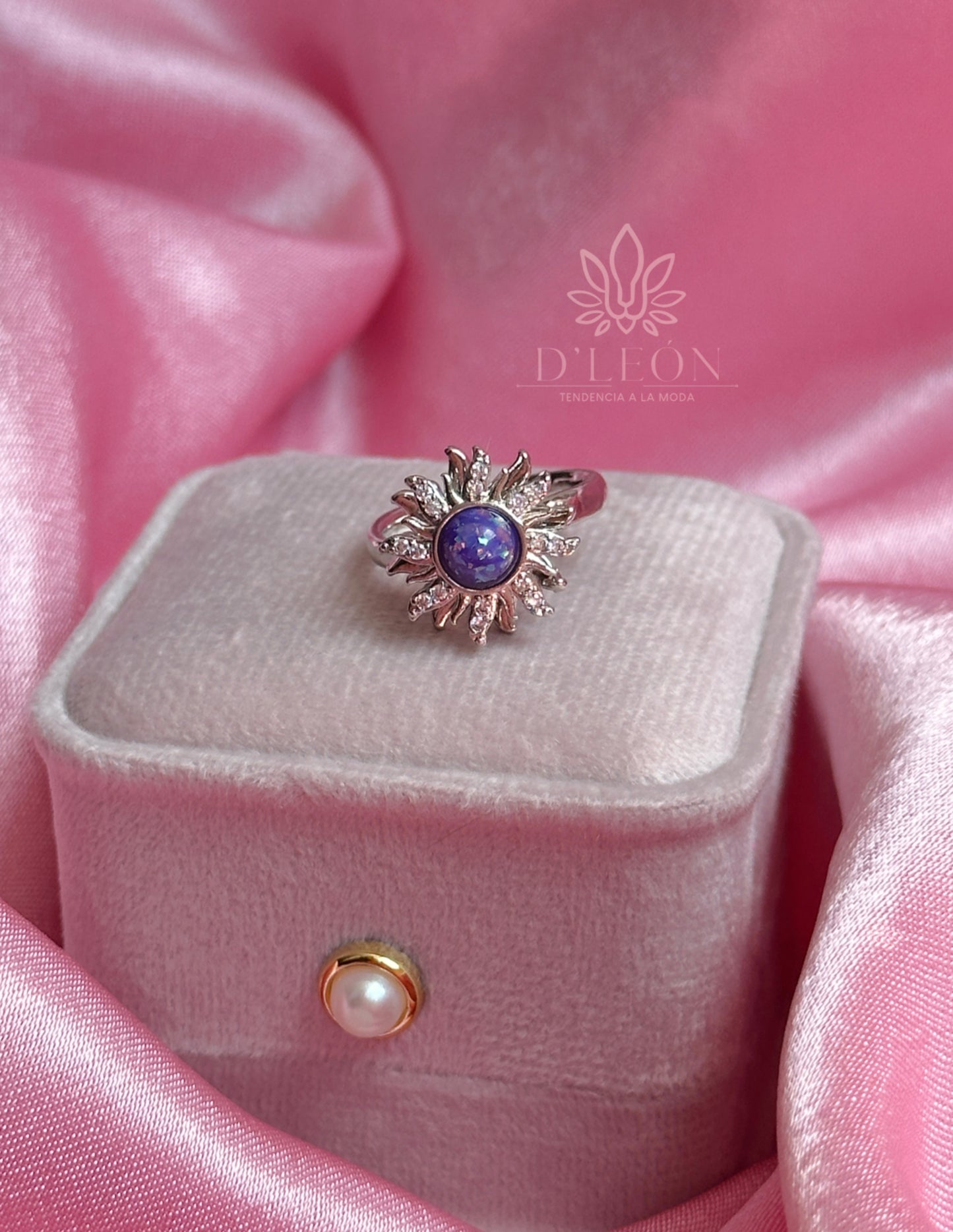 Anillo Sol Rapunzel (giratorio)