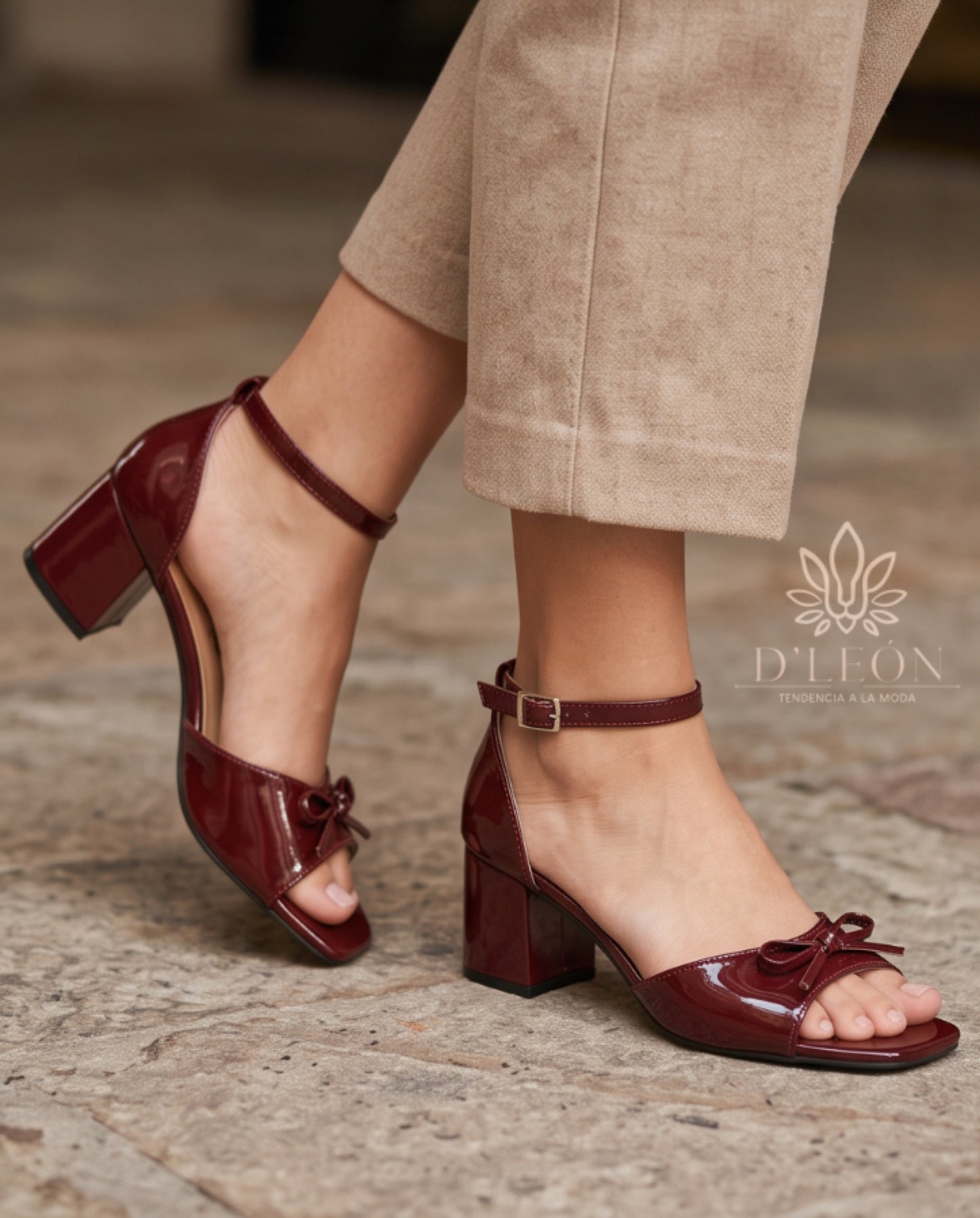 Tacones con moño modelo 0420