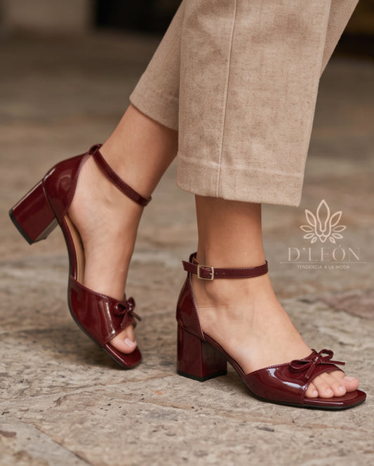 Tacones con moño modelo 0420