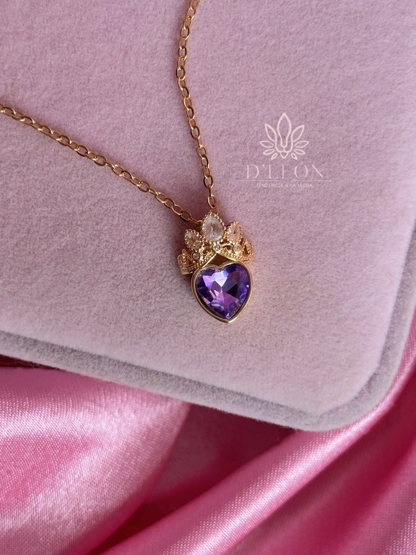 Collar Rapunzel (corazón)
