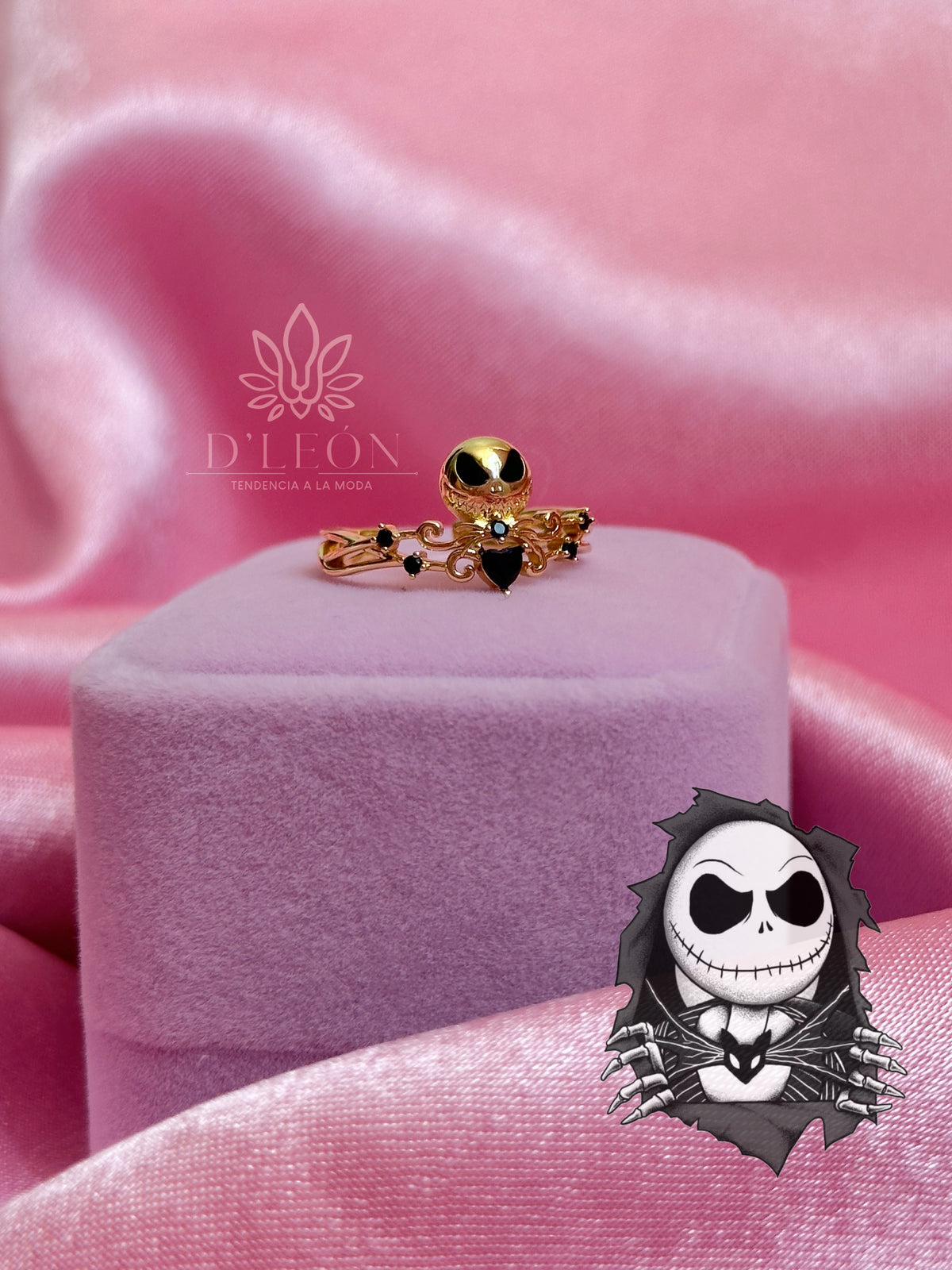 Anillos "extraño mundo de jack"