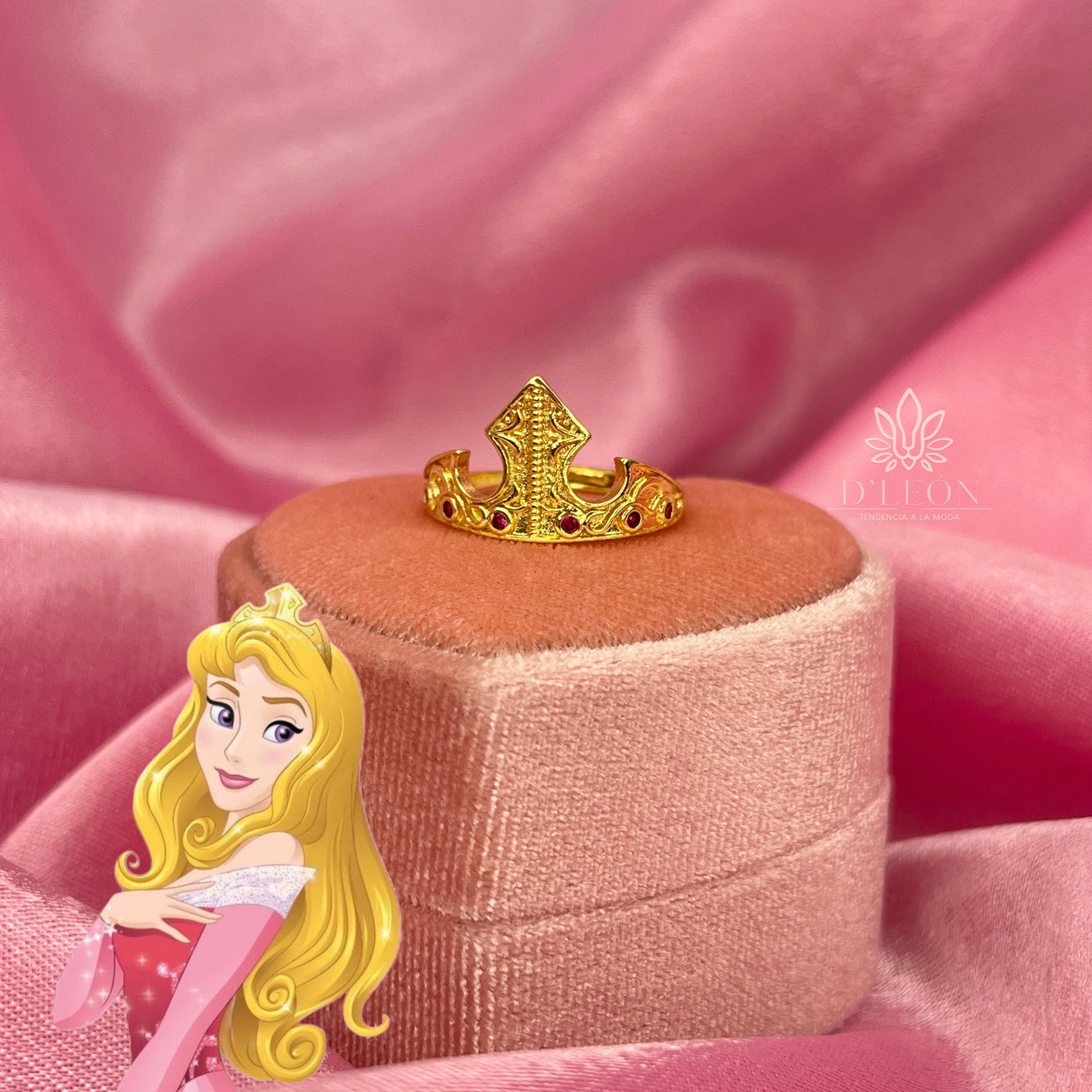 Anillo corona Aurora